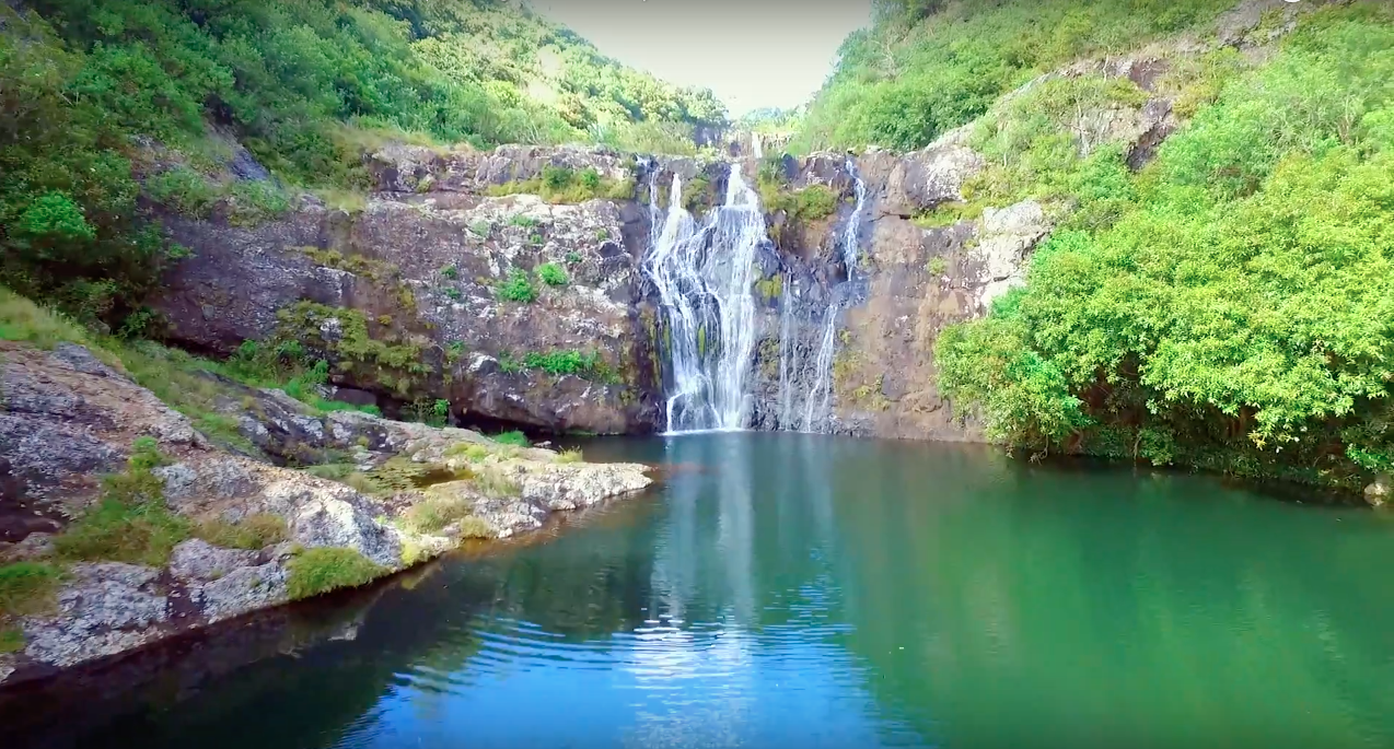 7 Cascades Waterfall in Mauritius | Things to do | Live in Mauritius